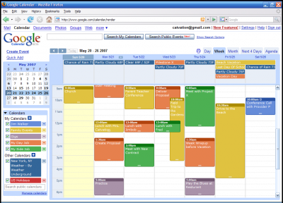 Image.1 Google Web 2.0 Interface