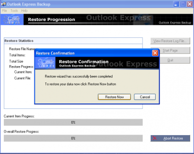 Restore Procedure