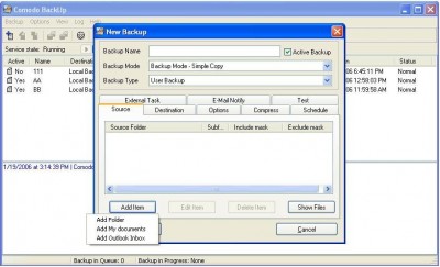 Comodo Backup