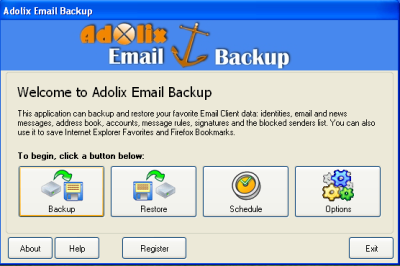 Adolix Email Backup