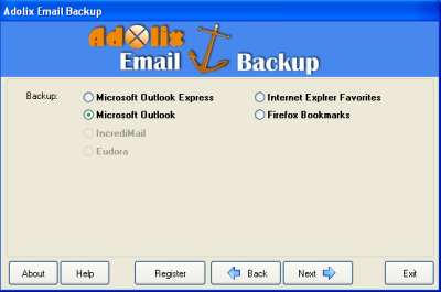 Adolix Email Backup