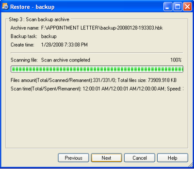 Auto Backup