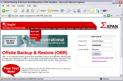 Offsite Backup & Restore