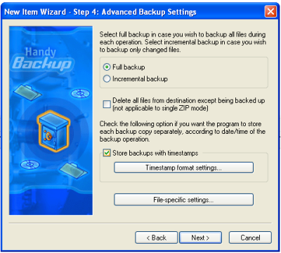 Handy Backup 6.0