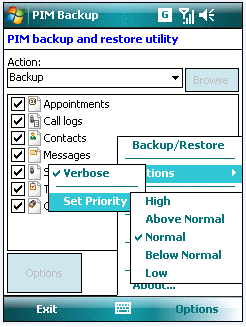 PIM Backup