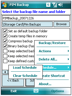 PIM Backup