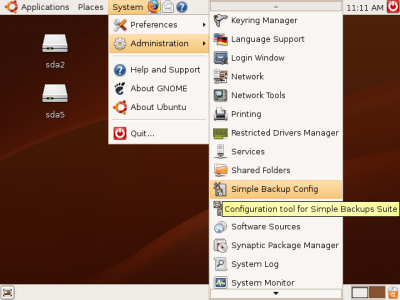 Backup with Ubuntu