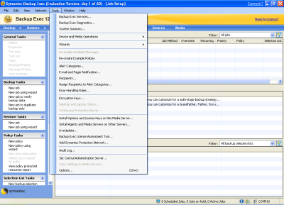 Symantec Backup Exec