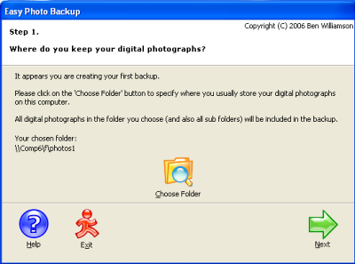 Easy Photo Backup