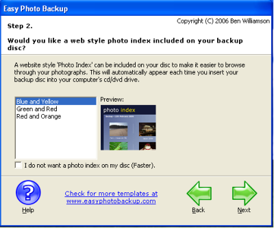 Easy Photo Backup