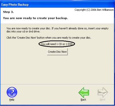 Easy Photo Backup