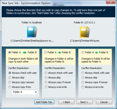 Laplink PCsync