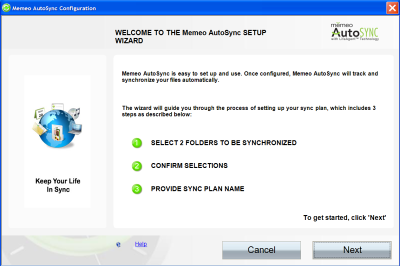 Memeo AutoSync