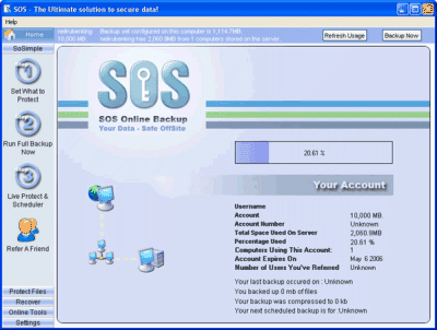 SOS Online Backup