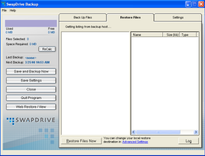 SwapDrive Backup