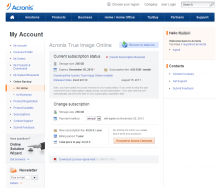 Acronis True Image Online: How to install the client and configure backup