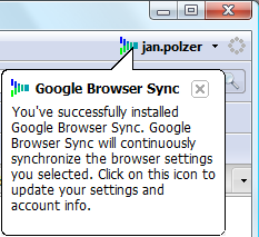 Google Browser Sync