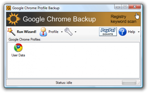 Google Chrome Backup