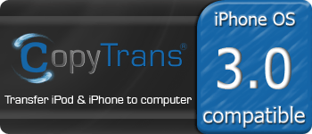 CopyTrans for iPhone OS 3.0
