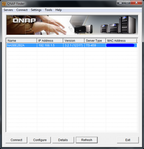 QNAP Finder